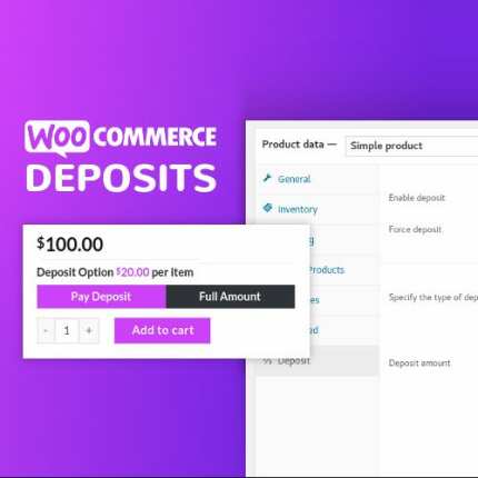 WooCommerce Depozitoları - Kısmi Ödemeler