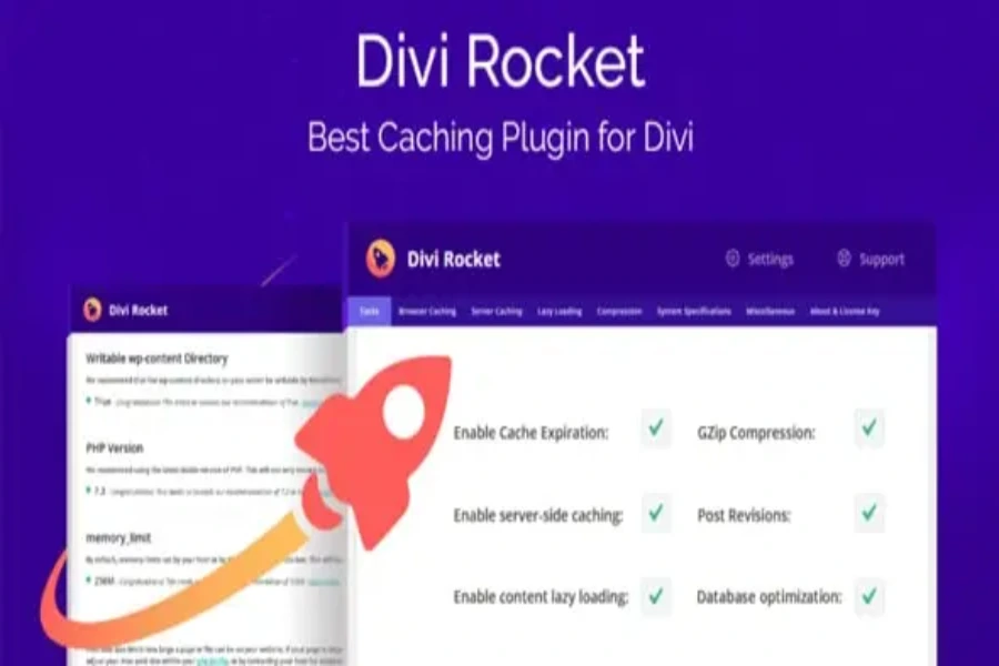 Free Download Divi Rocket v1.0.48 - Best Caching Plugin for Divi Latest Version [Activated]_62da2d210af8a.webp